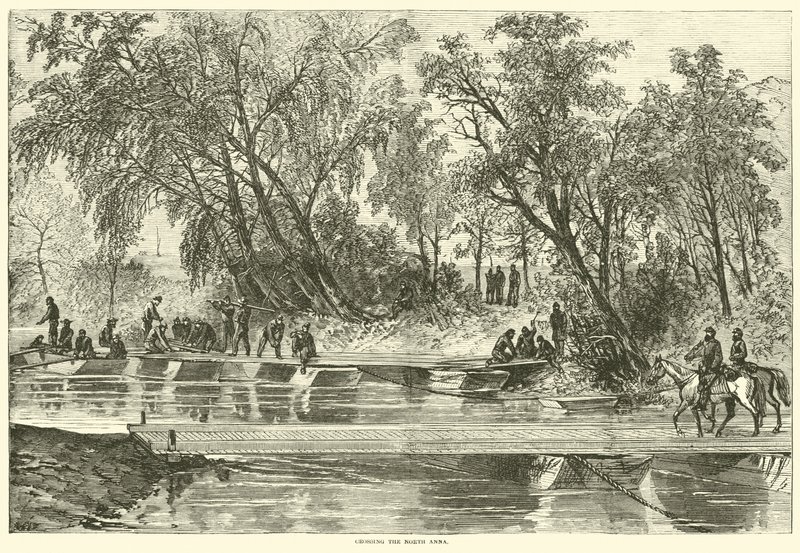 穿越北安娜，1864年5月 作者 美国学校