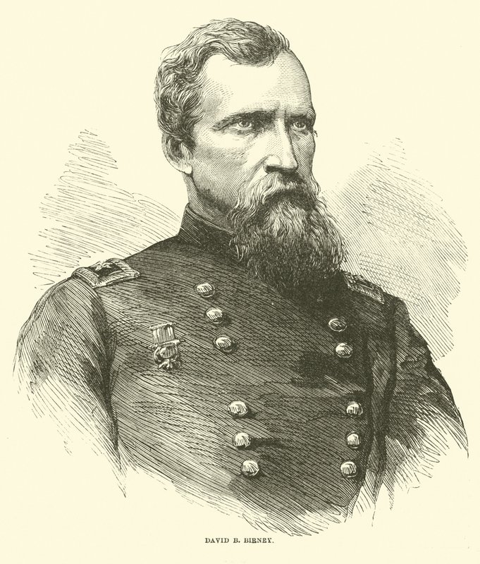 David B Birney，1864年6月 作者 美国学校