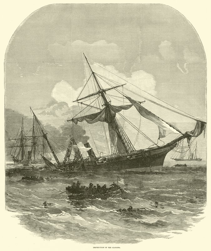 1864年6月，阿拉巴马州遭到破坏 作者 美国学校
