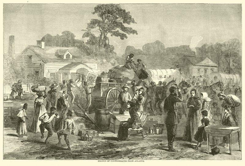 1864年9月，亚特兰大同盟出埃及 作者 美国学校