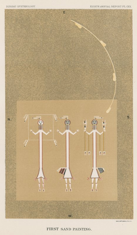 第一次沙画 作者 美国学校