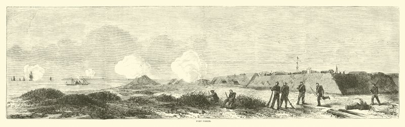 费舍尔堡，1864年12月 作者 美国学校