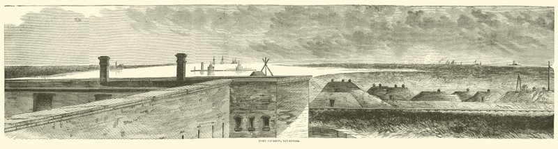 1864年12月，萨凡纳堡杰克逊堡 作者 美国学校