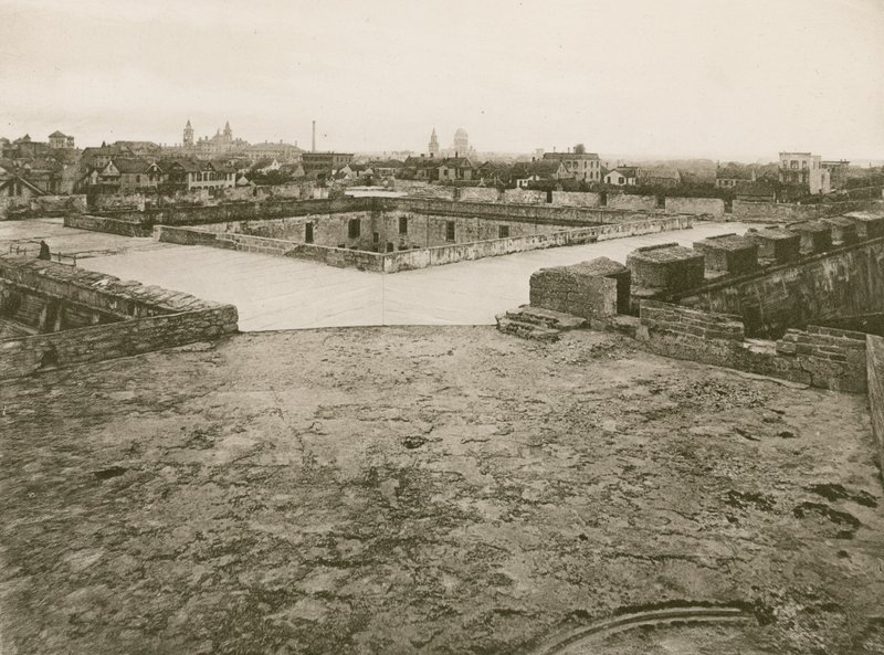 Fort Marion，圣奥古斯丁（照相凹版） 作者 美国学校