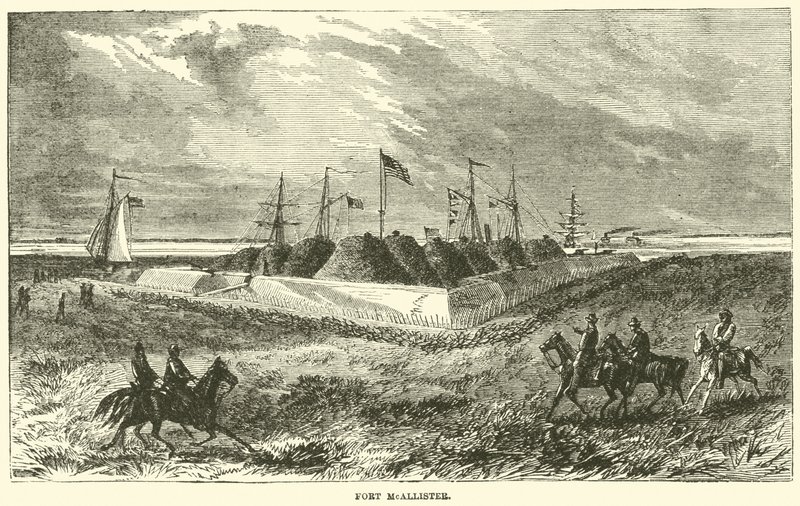 麦卡利斯特堡，1864年11月 作者 美国学校