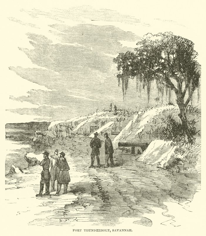 Thortbolt堡，萨凡纳，1864年12月 作者 美国学校