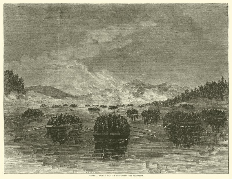 1863年10月，田纳西将军降临田纳西州 作者 美国学校