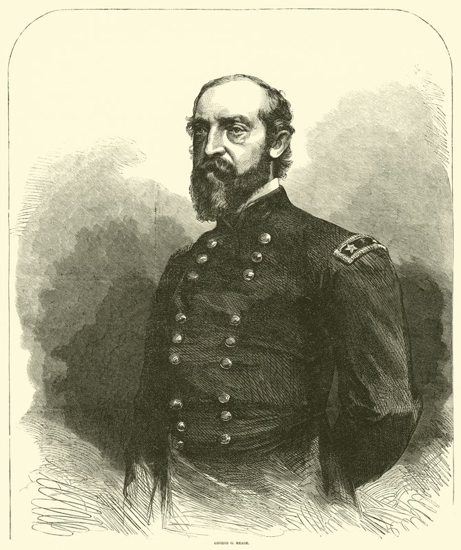George G Meade，1863年5月 作者 美国学校