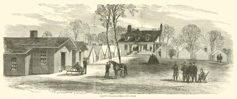 1865年1月，城市点资助总部 作者 美国学校