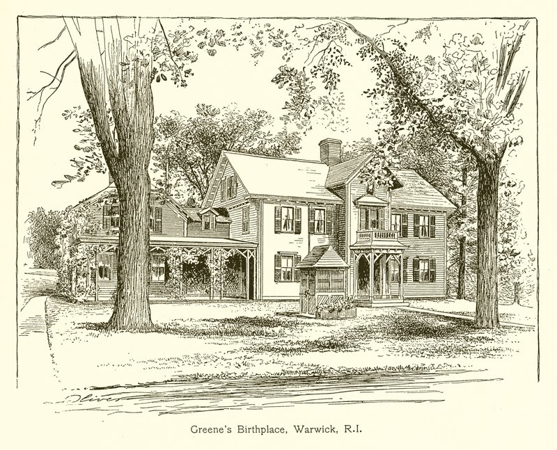 Greenes Birthplace，Warwick，RI 作者 美国学校