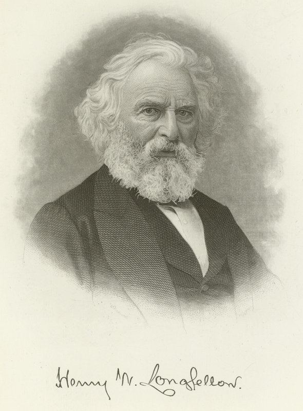 Henry Wadsworth朗费罗 作者 美国学校