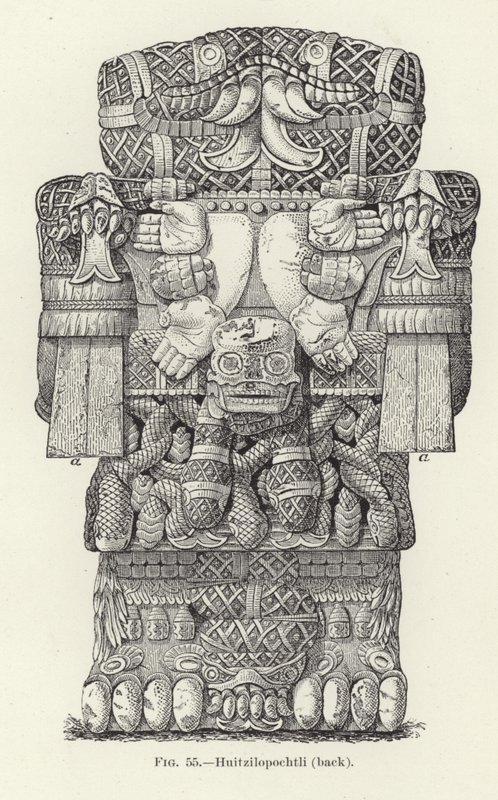 Huitzilopochtli（背面） 作者 美国学校