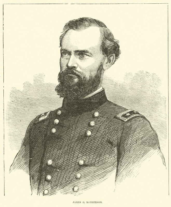 James B McPherson，1864年7月 作者 美国学校