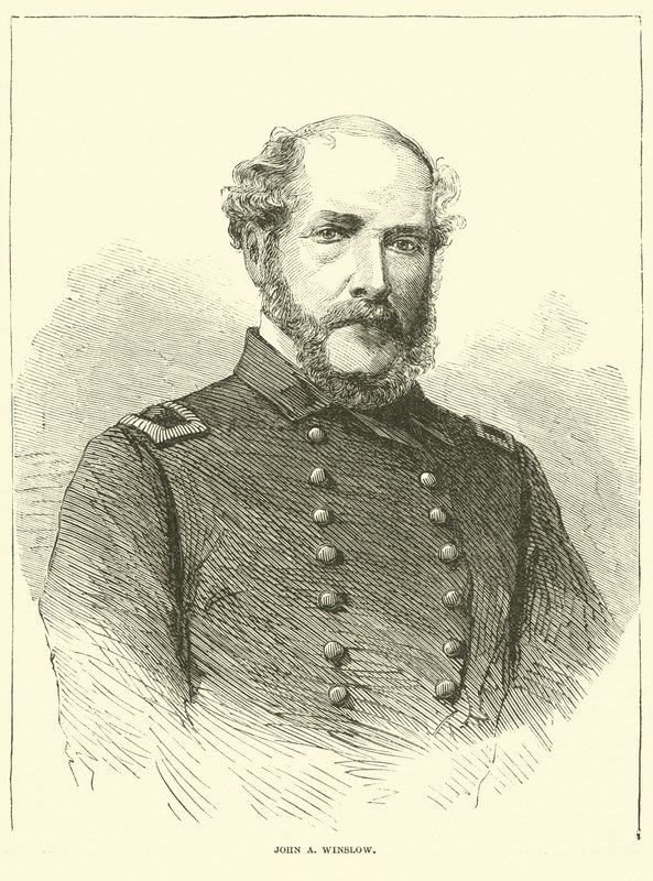 John A Winslow，1863年1月 作者 美国学校