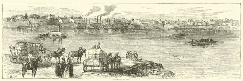 阿肯色州小石城，1863年8月 作者 美国学校