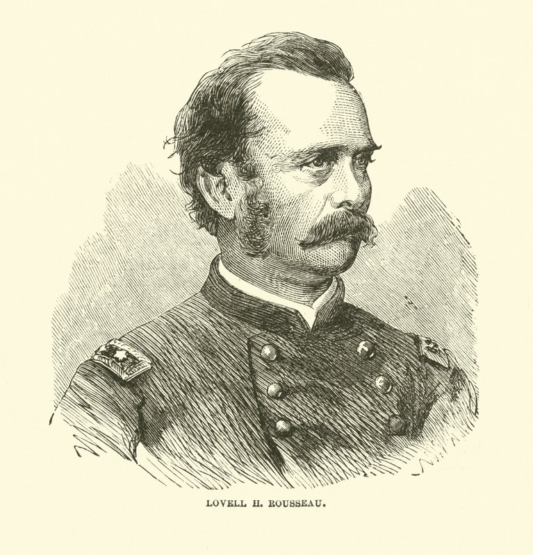 Lovell H Rousseau，1864年9月 作者 美国学校