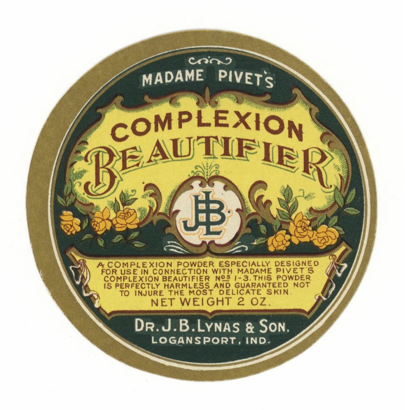 Madame Pivets Complexion Beautifier，标签 作者 美国学校