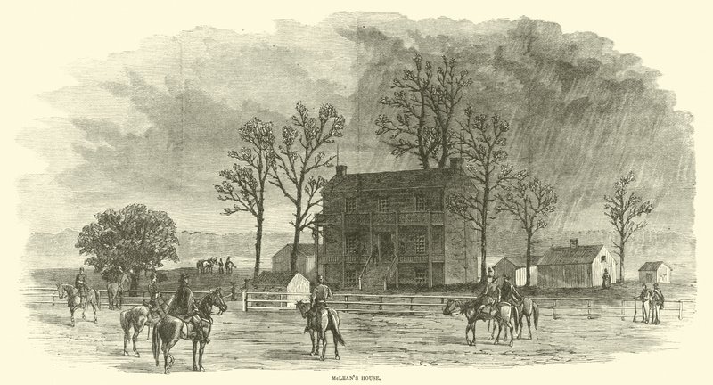 McLeans House，1865年4月 作者 美国学校