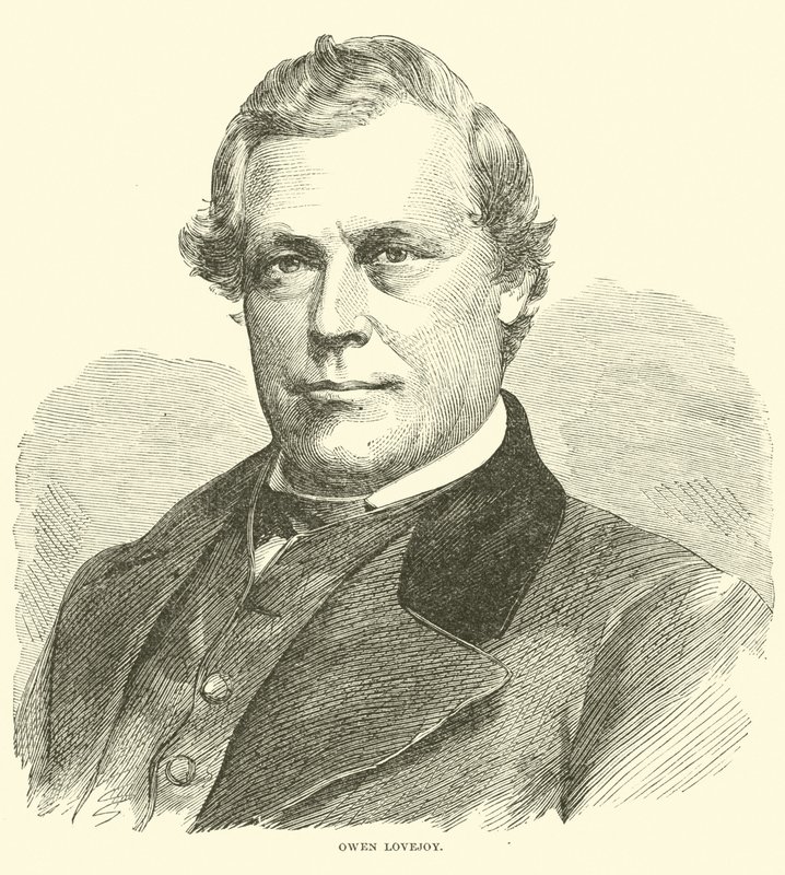 Owen Lovejoy，1863年2月 作者 美国学校
