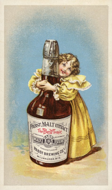 Pabst麦芽提取物，最佳滋补品 作者 美国学校