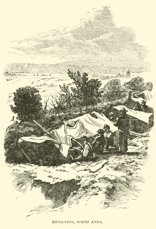 1864年5月，北安娜的步枪坑 作者 美国学校