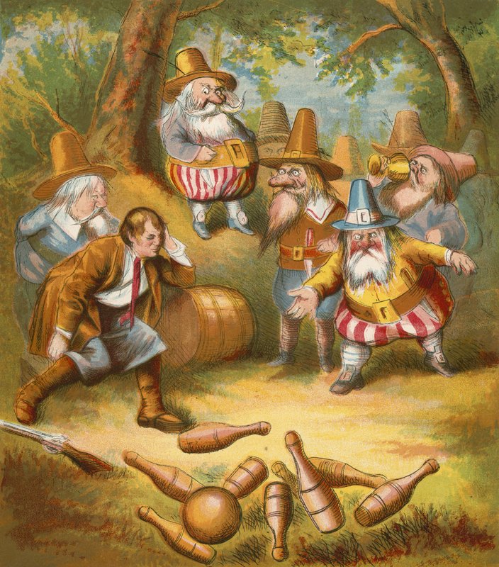 Rip Van Winkle 作者 美国学校