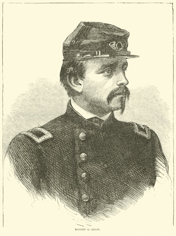 Robert G Shaw，1863年7月 作者 美国学校