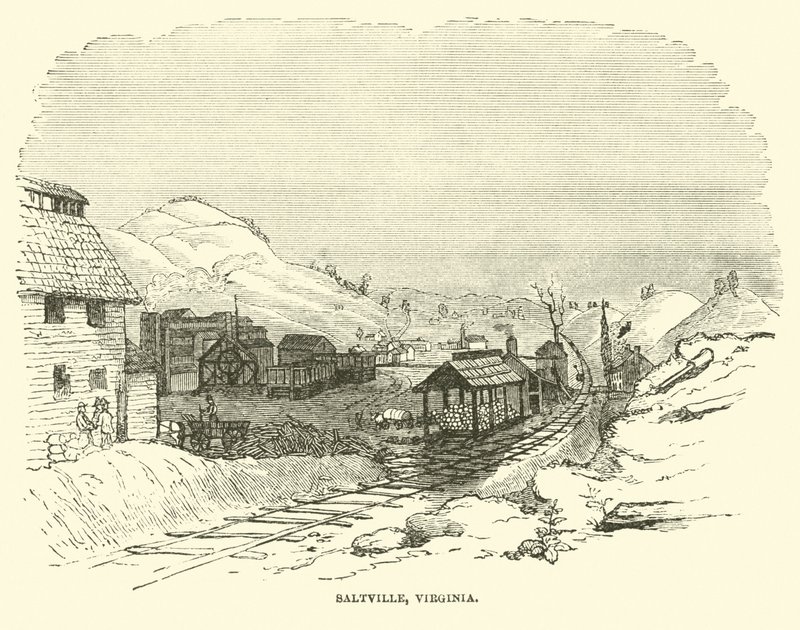 弗吉尼亚州萨尔维尔，1864年12月 作者 美国学校