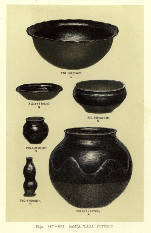 圣克拉拉陶器 作者 美国学校