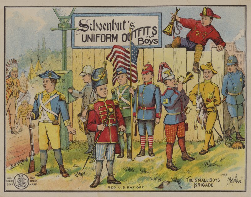 Schoenhuts为男孩制服 作者 美国学校