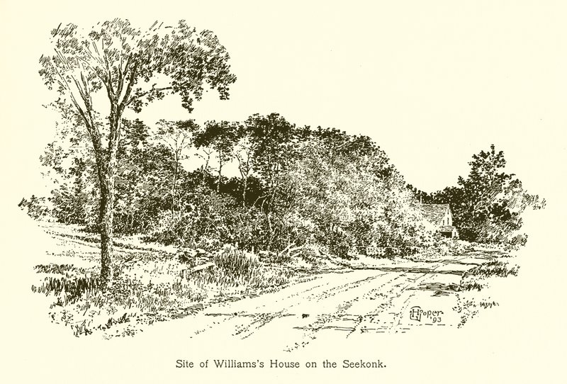 Seekonk的Williamss House遗址 作者 美国学校