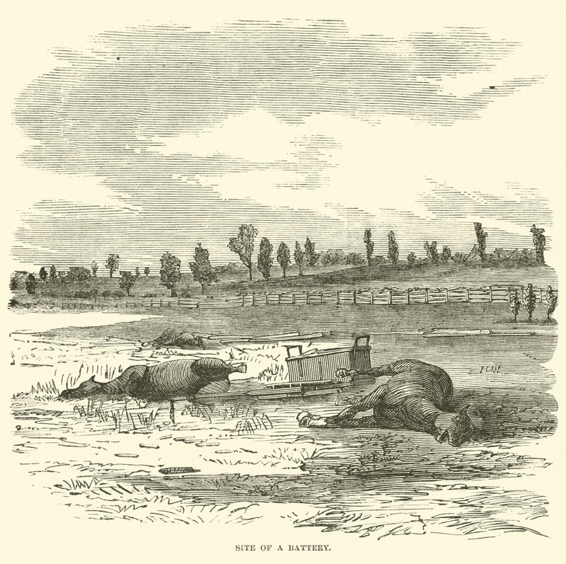 电池的地点，1862年9月 作者 美国学校