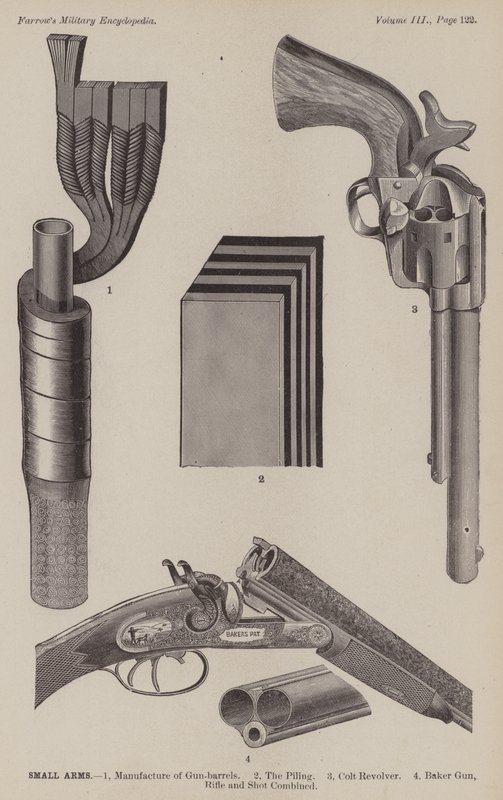 小武器（雕刻 作者 美国学校