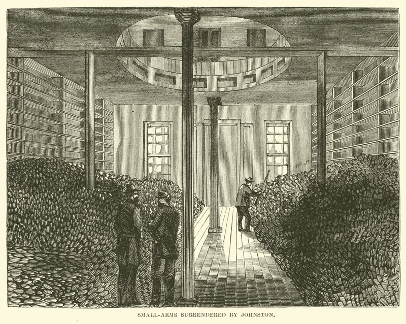 1865年4月约翰斯顿投降的小武器 作者 美国学校