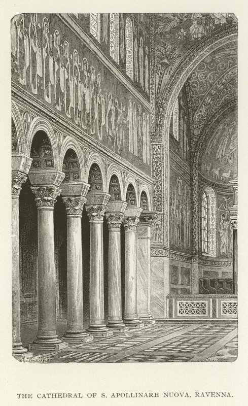 S. Apollinare Nuova大教堂，拉文纳 作者 美国学校