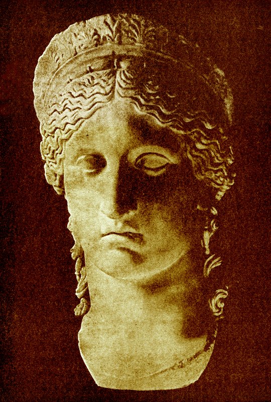 Juno Ludovisi，Victor Duruy的希腊历史插图，1890年出版（数字增强图像） 作者 美国学校