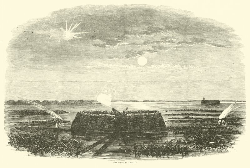 沼泽天使，1863年8月 作者 美国学校