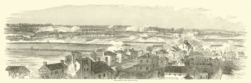 1862年12月袭击玛丽斯山 作者 美国学校