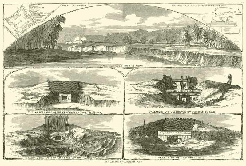 1863年1月袭击阿肯色州邮报 作者 美国学校