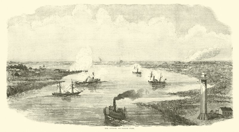 1863年11月对Sabine Pass的攻击 作者 美国学校