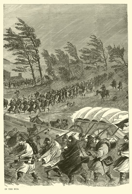 1863年1月，泥泞的运动 作者 美国学校