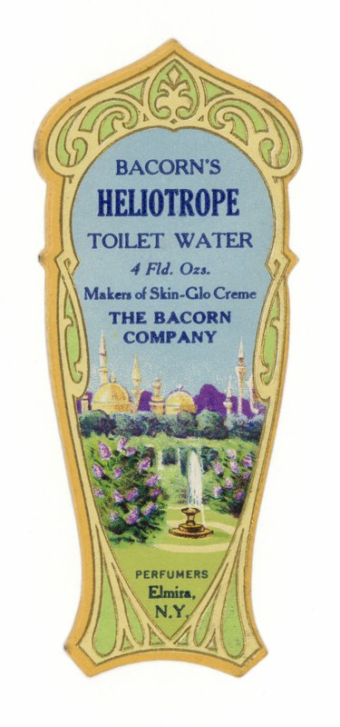 卫生间水标签，Heliotrope 作者 美国学校