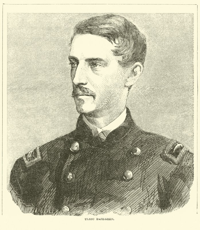 Ulric Dahlgren，1863年11月 作者 美国学校