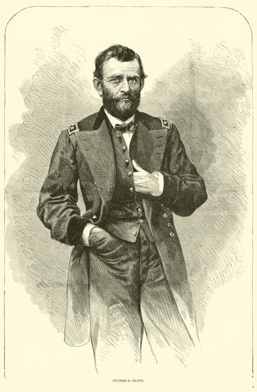 Ulysses S Grant，1864年3月 作者 美国学校