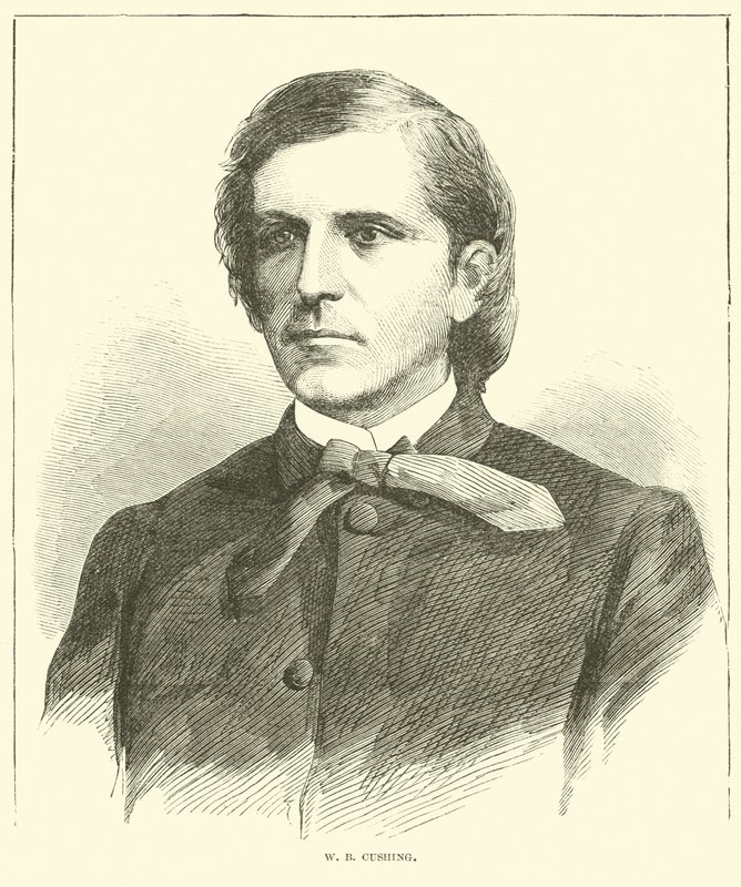 WB Cushing，1864年10月 作者 美国学校