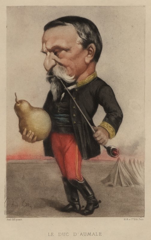 Henri dOrleans，Aumale公爵，法国将军 作者 安德鲁·吉尔
