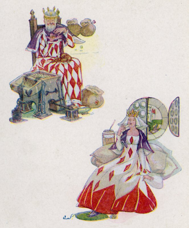 童谣：唱六便士之歌 作者 安妮·安德森（Anne Anderson）