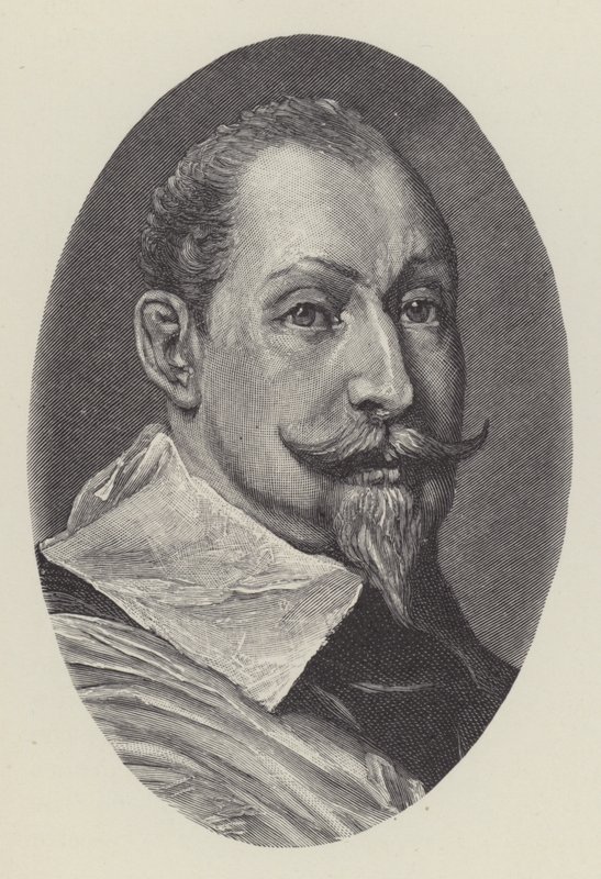 Gustavus Adolphus II，瑞典国王 作者 戴克之后的安东尼·范