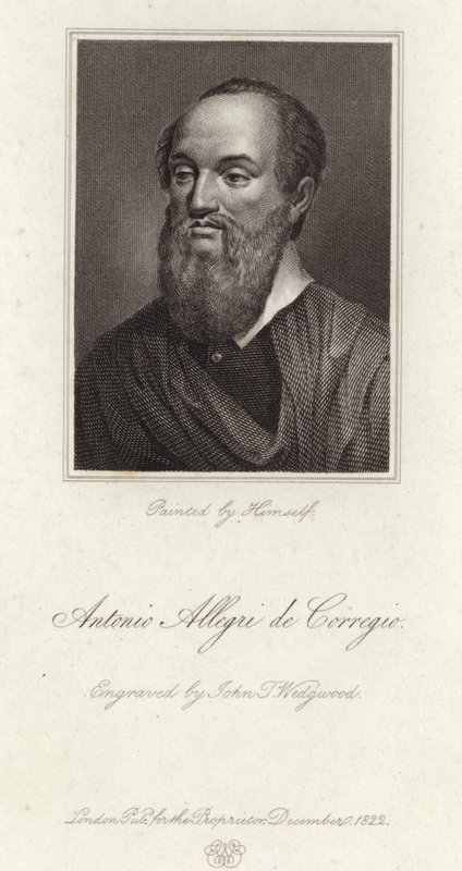 来自Correggio的Antonio Allegri 作者 安东尼奥·达·科雷焦