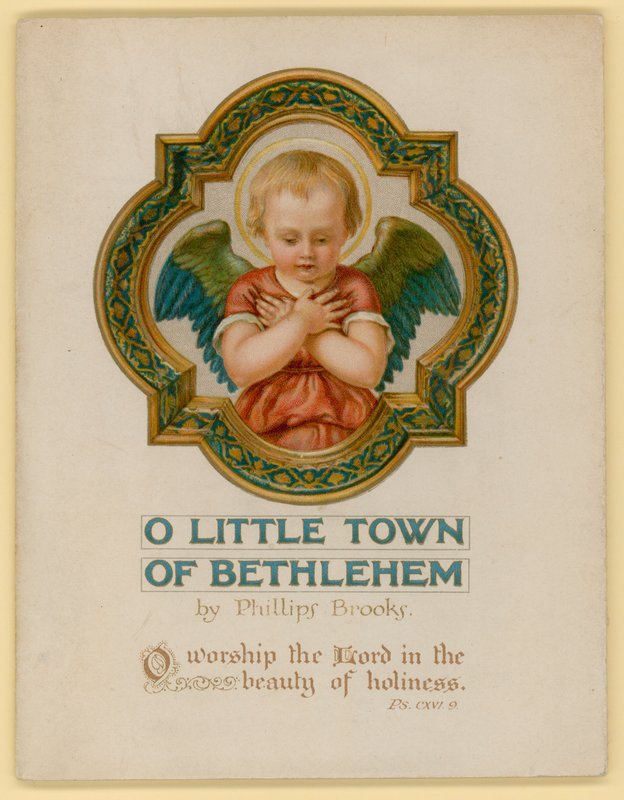 O Little Town Of Bethlehem (chromolitho)的插图 作者 阿奇博尔德·亨宁（Archibald Henning）
